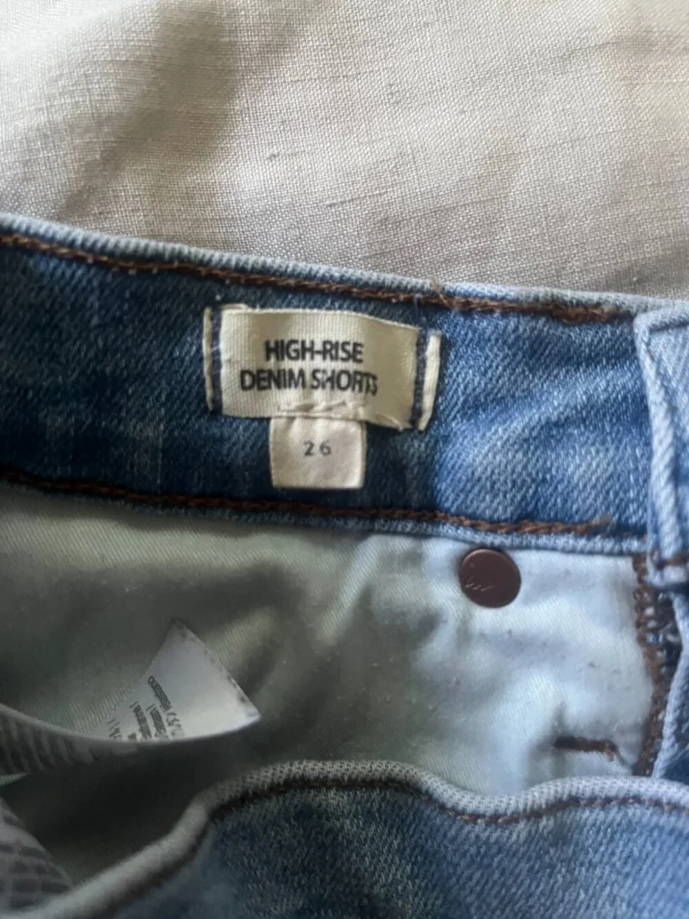 Madewell Women's High Rise Denim Shorts